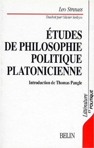 Etudes de philosophie politique platonicienne